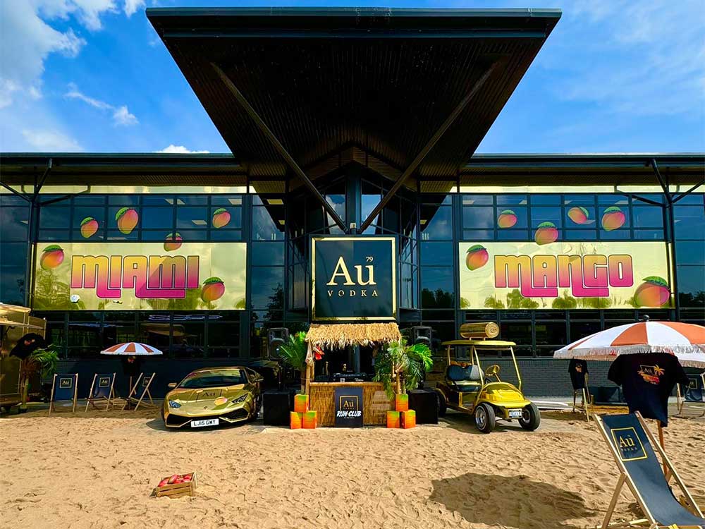 Au Vodka Miami Mango Launch