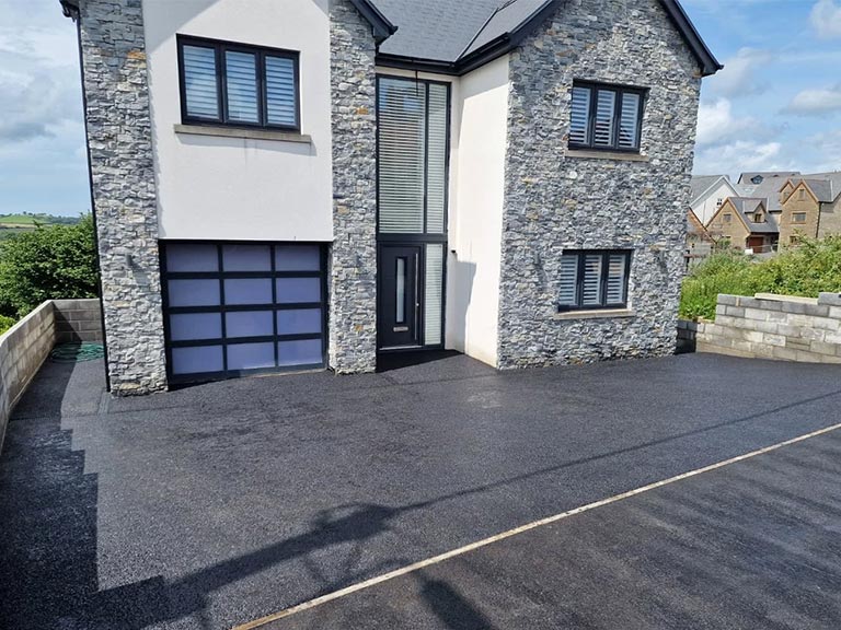 Tarmac driveway